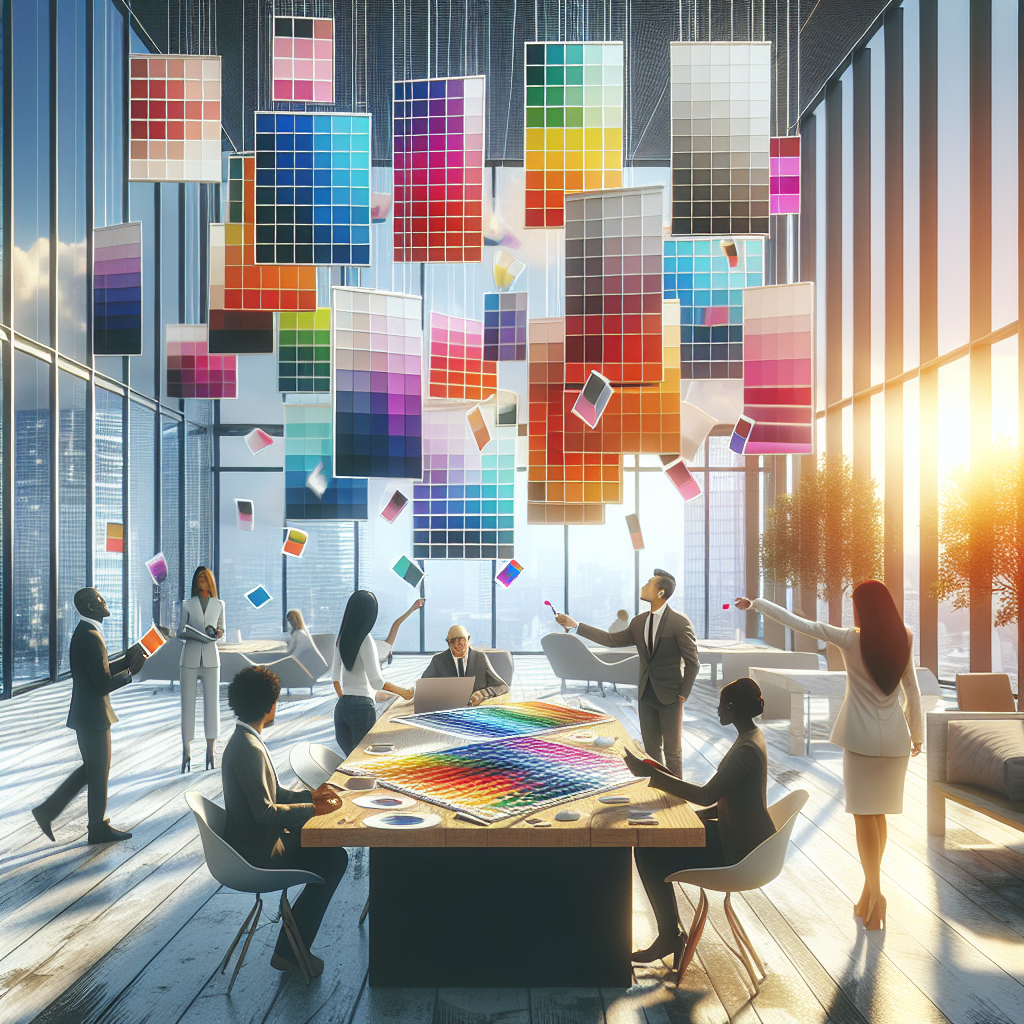 Illustration of Colour Trading